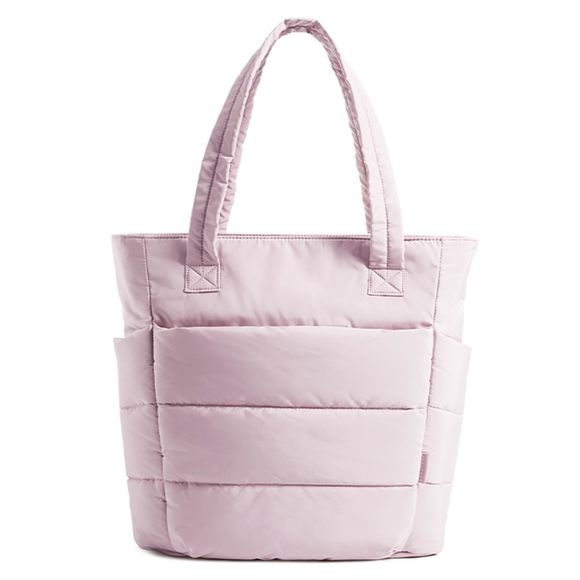 Tote Bag, Puffy Tote Bag With Removable Crossbody Strap, :'D - Picture 1 of 6